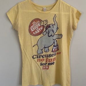 PETA anti-circus t-shirt